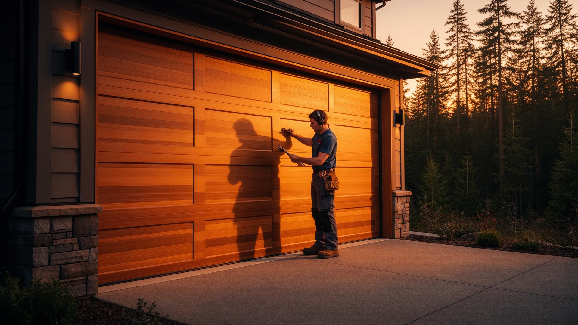 Professional garage door service